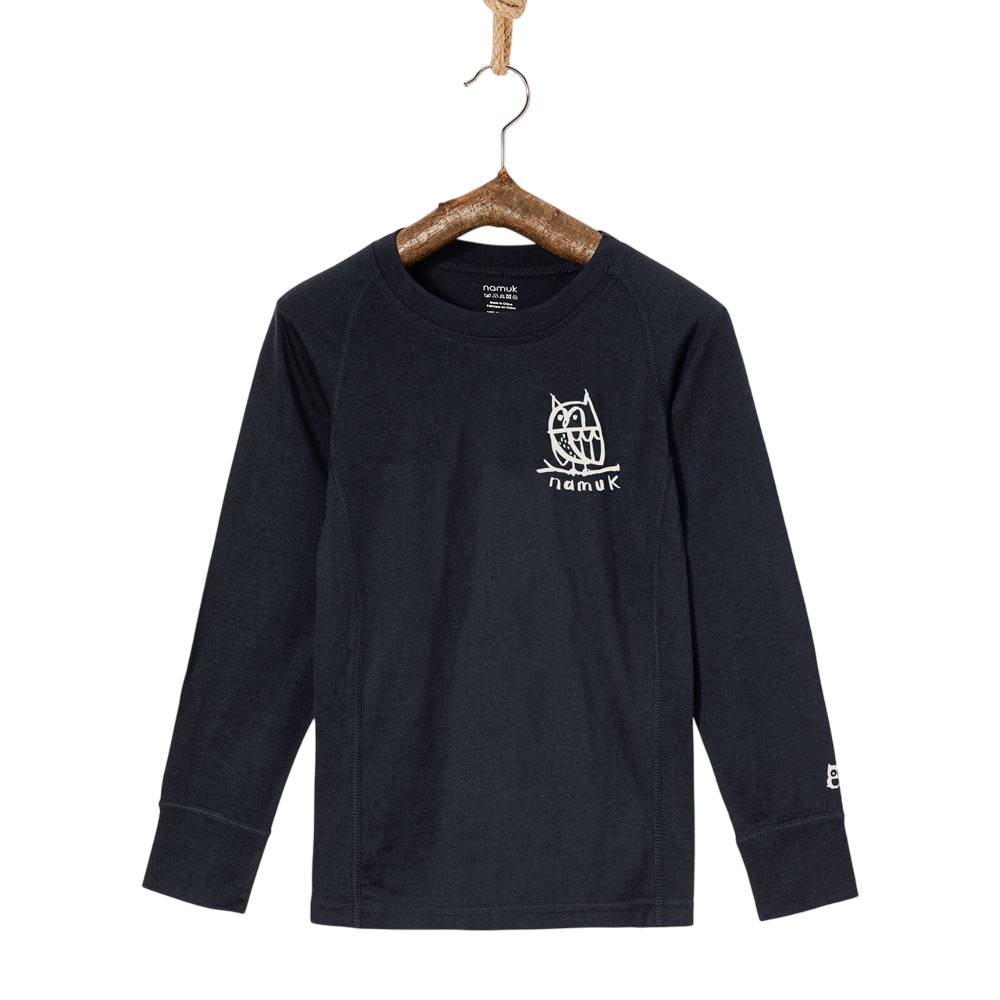 Langarmshirt Merino Uil Elo True Navy