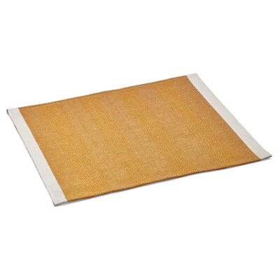 Finnisches Tischset Leinen, Ocker