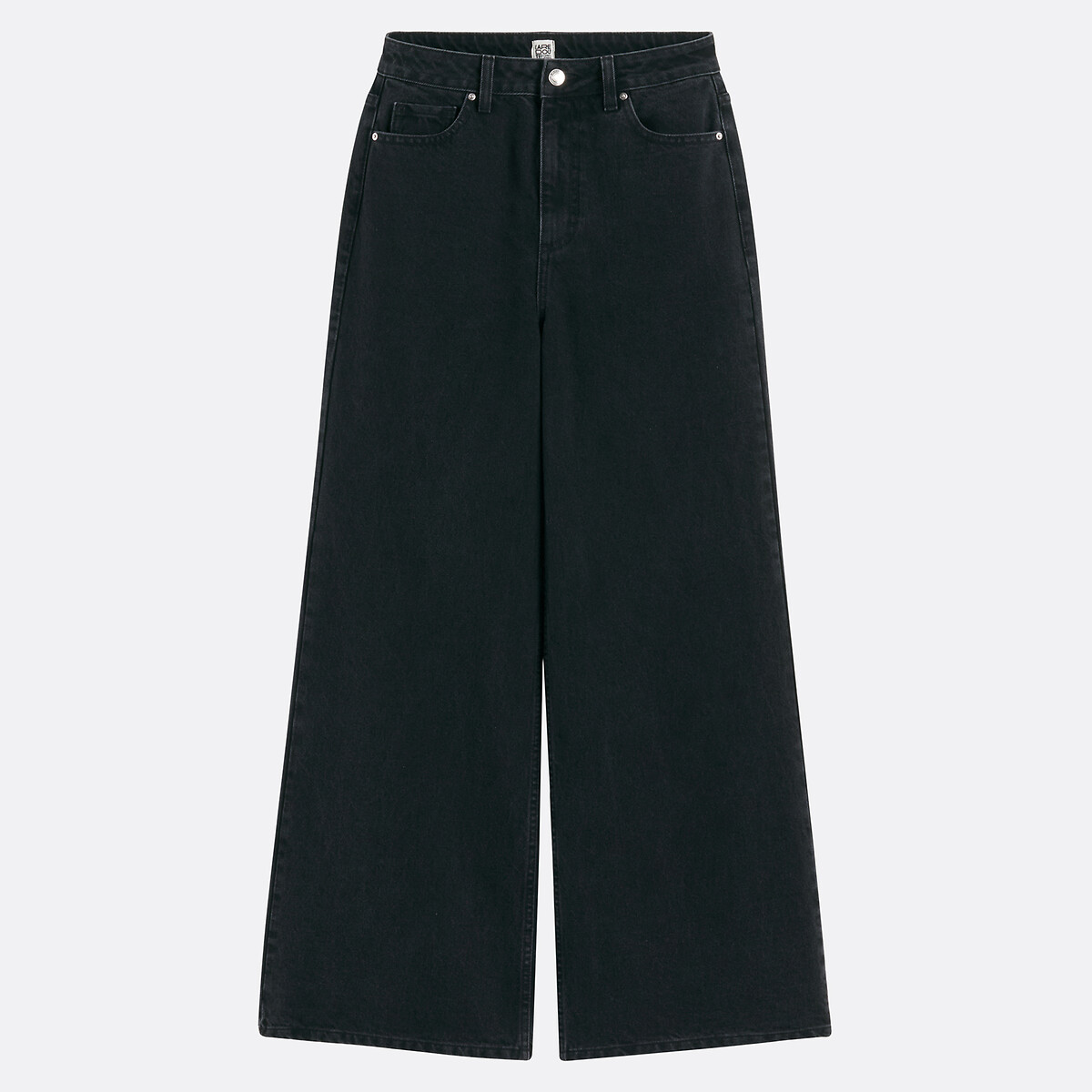 COLEÇÕES LA REDOUTE<br>Calças jeans extra grandes, cintura alta