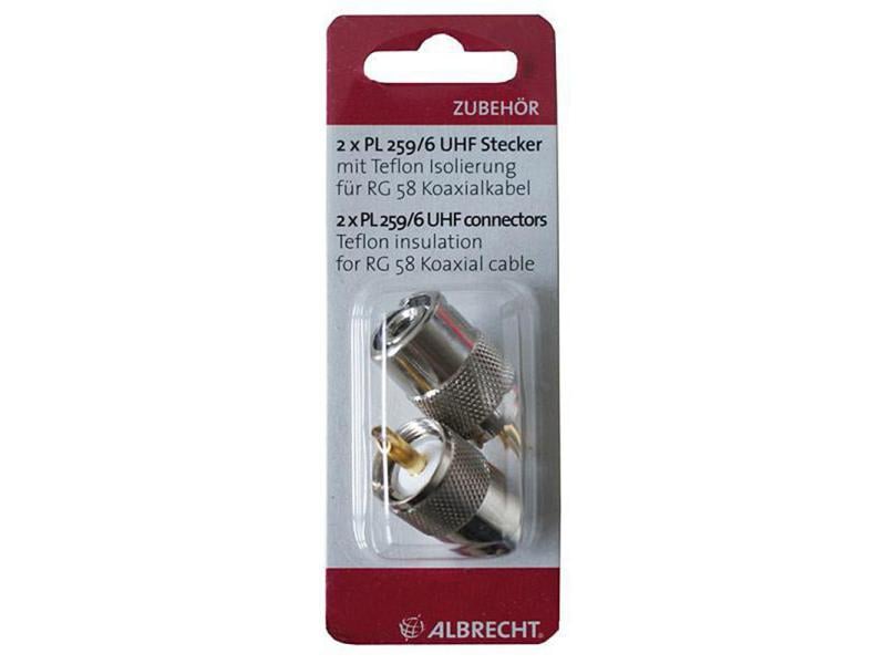 Albrecht Antenne PL259 Funkantennen-Steckerset