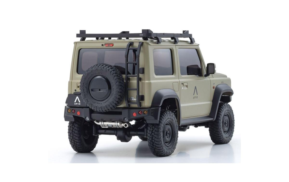 Scale Crawler Mini-Z Suzuki Jimny Apio TS4, Khaki ARTR, 1:18<br>MINI-Z MX-01 4×4 Series Readyset mini Scale Crawler