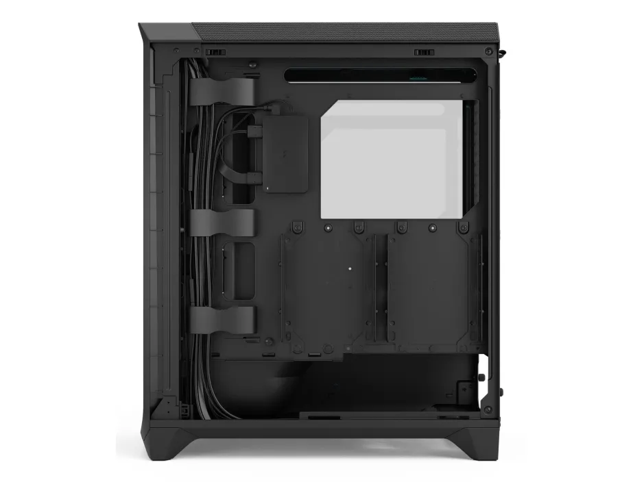 Fractal Design Meshify 3 Ambience Pro RGB - Tower - udvidet ATX - ingen strømforsyning (ATX) - sort TG-lystone - USB/Lyd