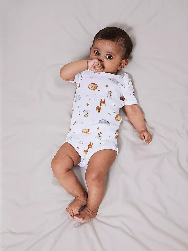 NAME IT Baby Body NBNBODY 2er Pkg. weiss