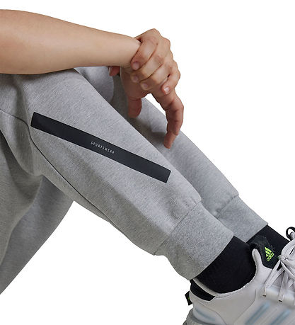 adidas Performance Hosen - Z.N.E. - Grau Meliert m. Schwarz