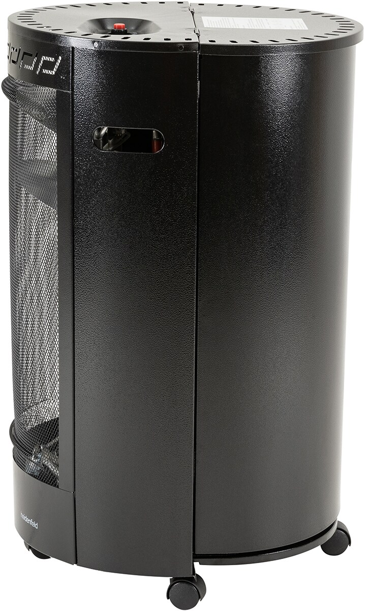 Heidenfeld Gasofen Blueflame GH110, Gasheizstrahler, 1600-4200 Watt, ODS-System, elektrische Zündung