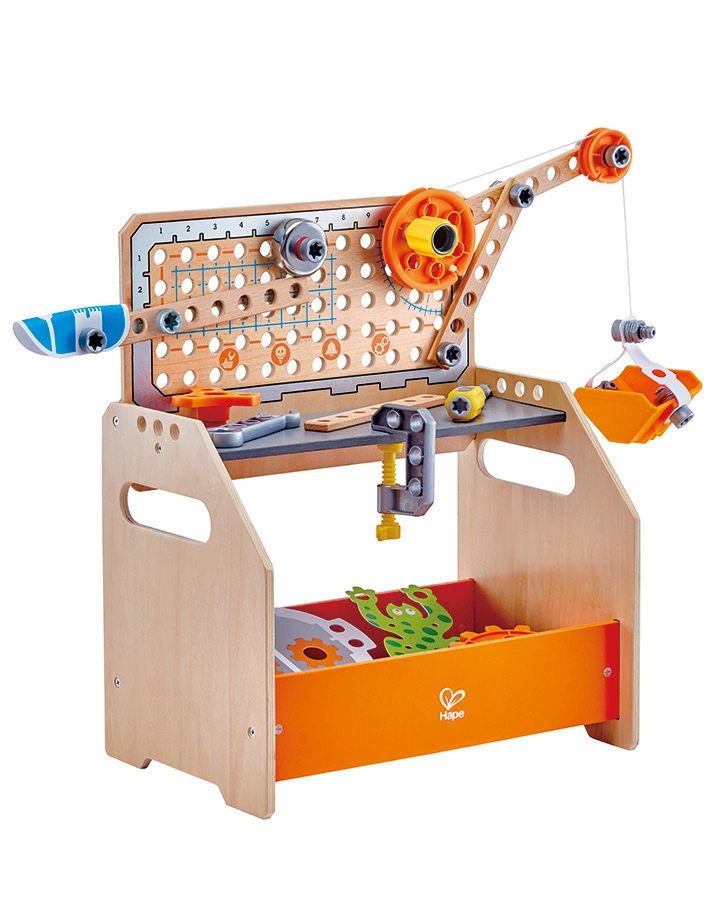 Tüftler-Arbeitstisch JUNIOR INVENTOR 58-teilig