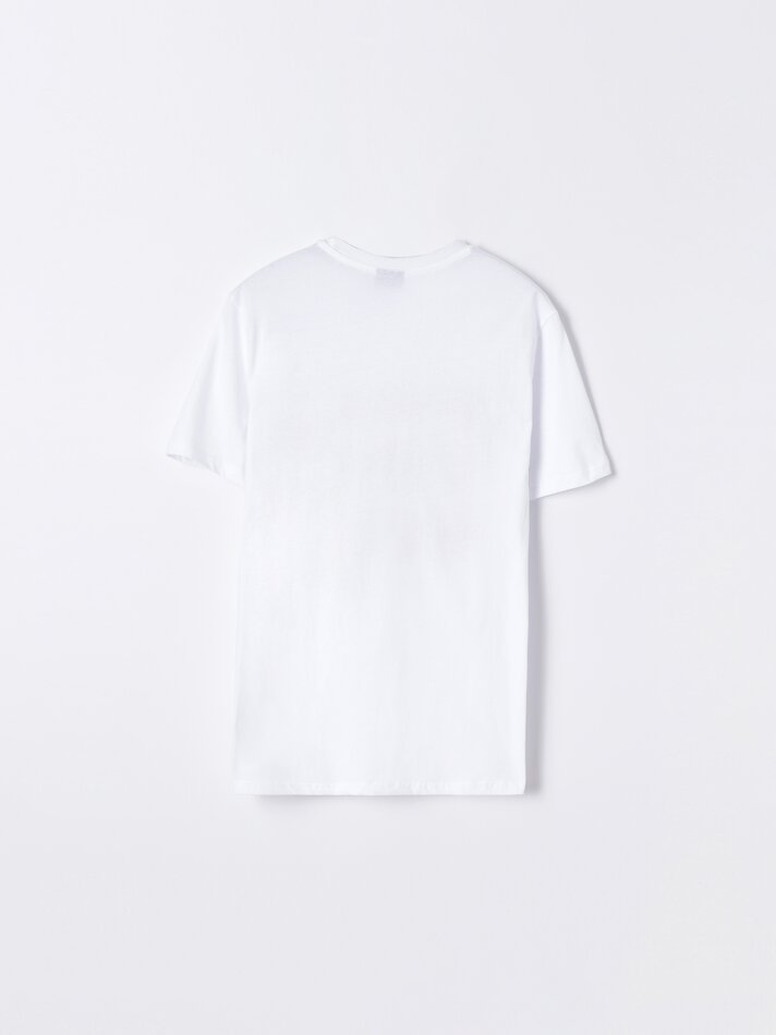 Camiseta estampada - Branca