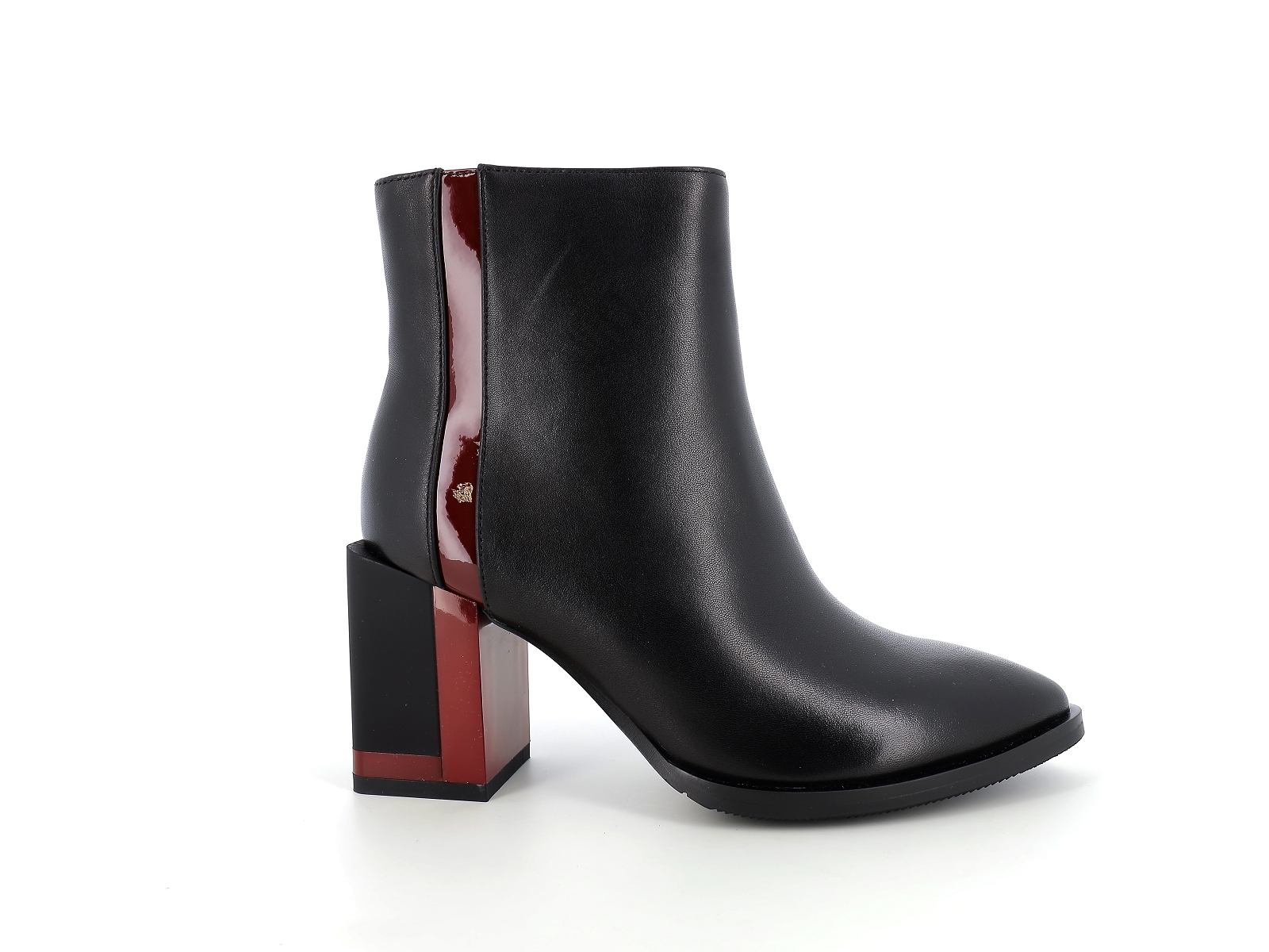 Metamorf ose-PALOTIN Cuir Noir Rouge