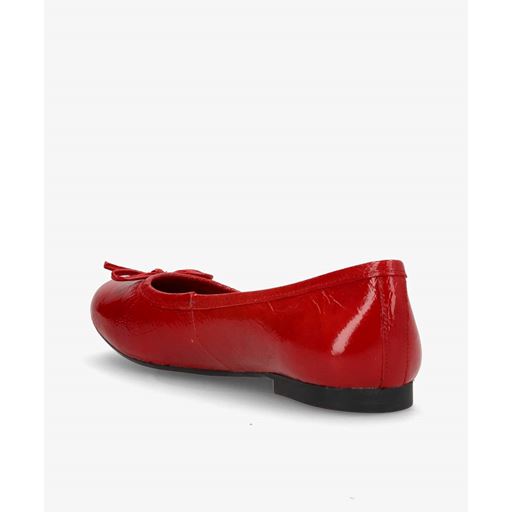 Phenumb Bisque Ballerinasko, Leather Patent Red, 39