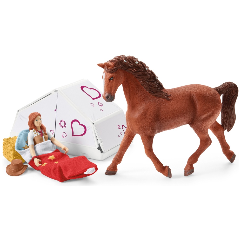Schleich Horse Club Pferdeabenteuer mit Auto und Anhänger 42535