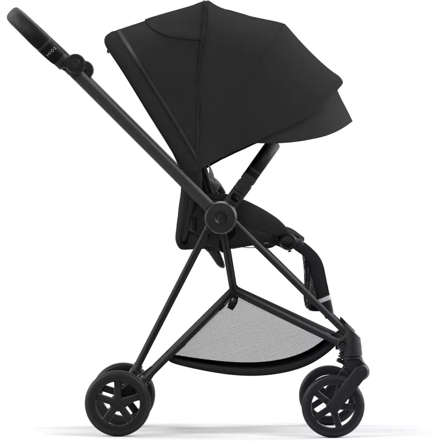 cybex PLATINUM Kombikinderwagen New Mios Matt Black  Sepia Black