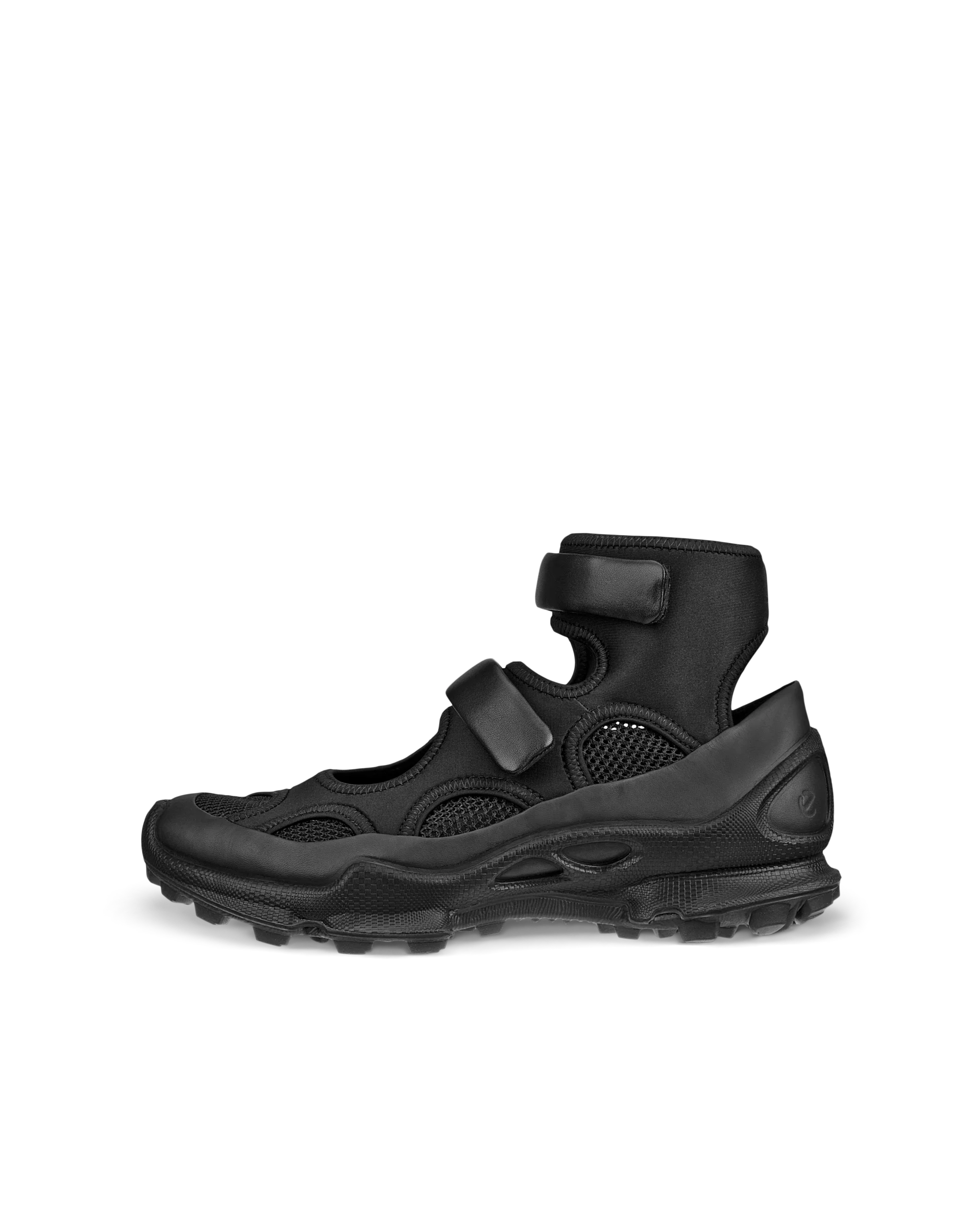 ECCO BIOM C-TRAIL W Damen Ledersneaker Schwarz
