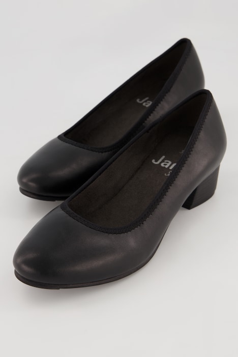 Pumps, Jana Shoes, Lederoptik, recycelt, Weite H