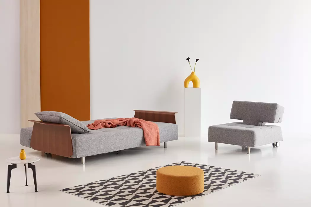 Schlafsofa mit Armlehnen Long Horn Excess