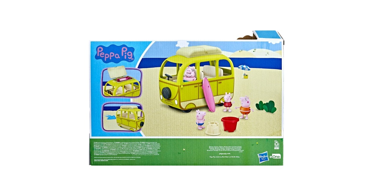 HasbroPeppa Pig Peppa's Strand Camper Speelfiguur