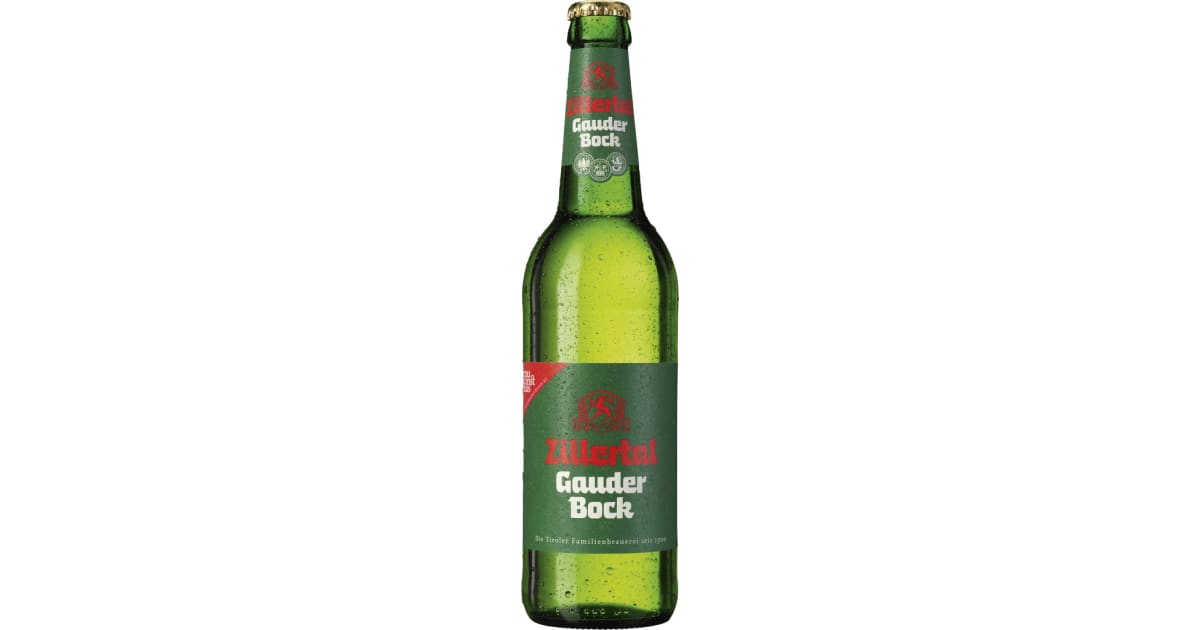 Zillertal Bier Gauder Bock 0,5 Liter (Mehrweg)