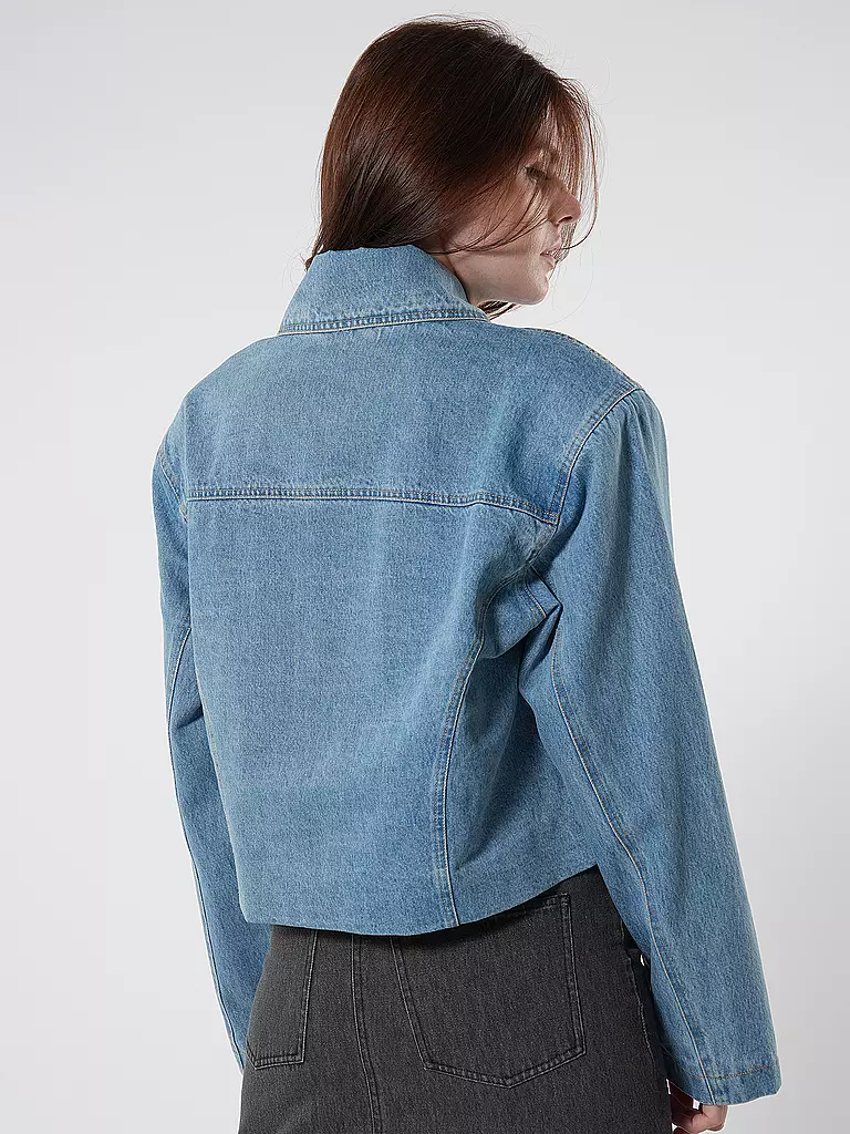 DESIGNERS REMIX Jeansjacke MILES BIKER blau