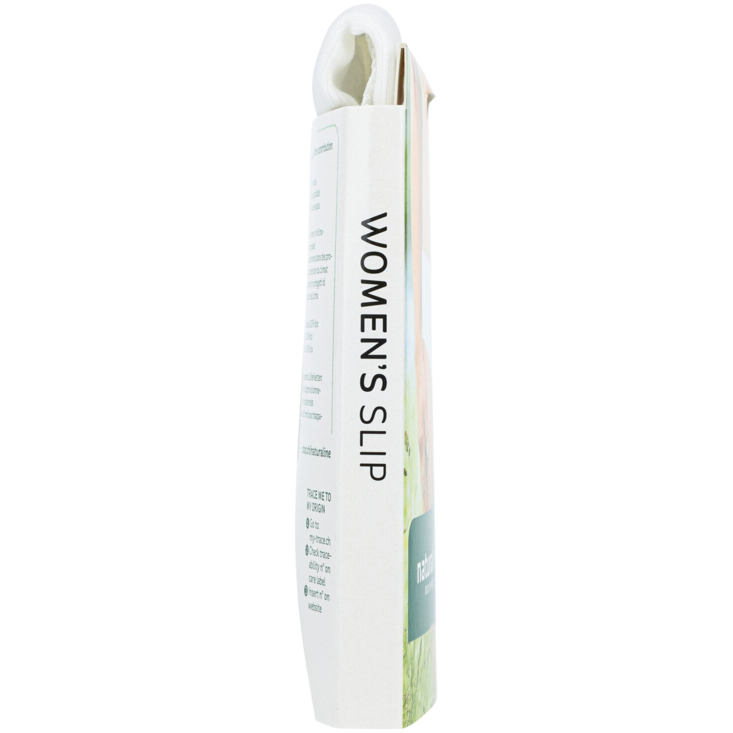 Naturaline Textil Damen Slip weiss S