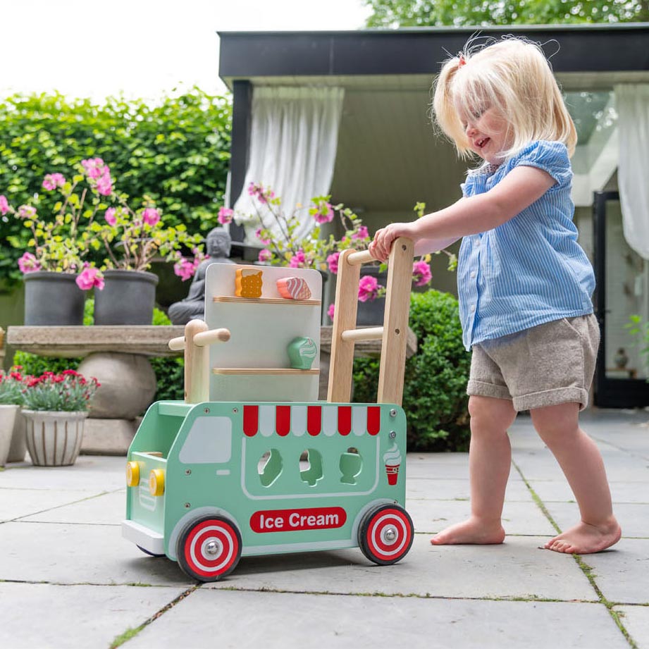 I'm Toy Loop- en Duwwagen Ijskar