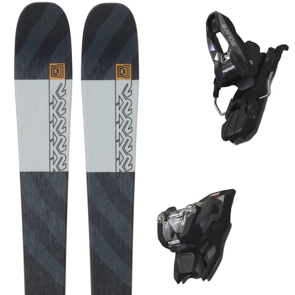 Pack ski K2 MINDBENDER 85 + SQUIRE 10 QUIKCLIK BLACK/ANTHRACITE