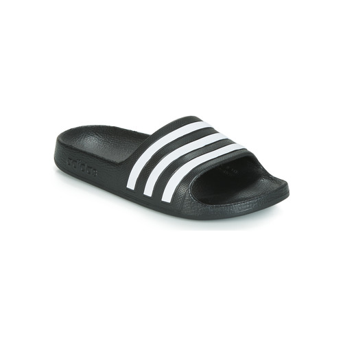Adidas Sportswear - ADILETTE AQUA K Negro / Blanco