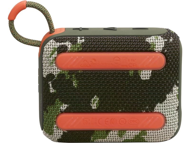 JBL Go 4 Camouflage Ultra-kompakter Bluetooth-Lautsprecher