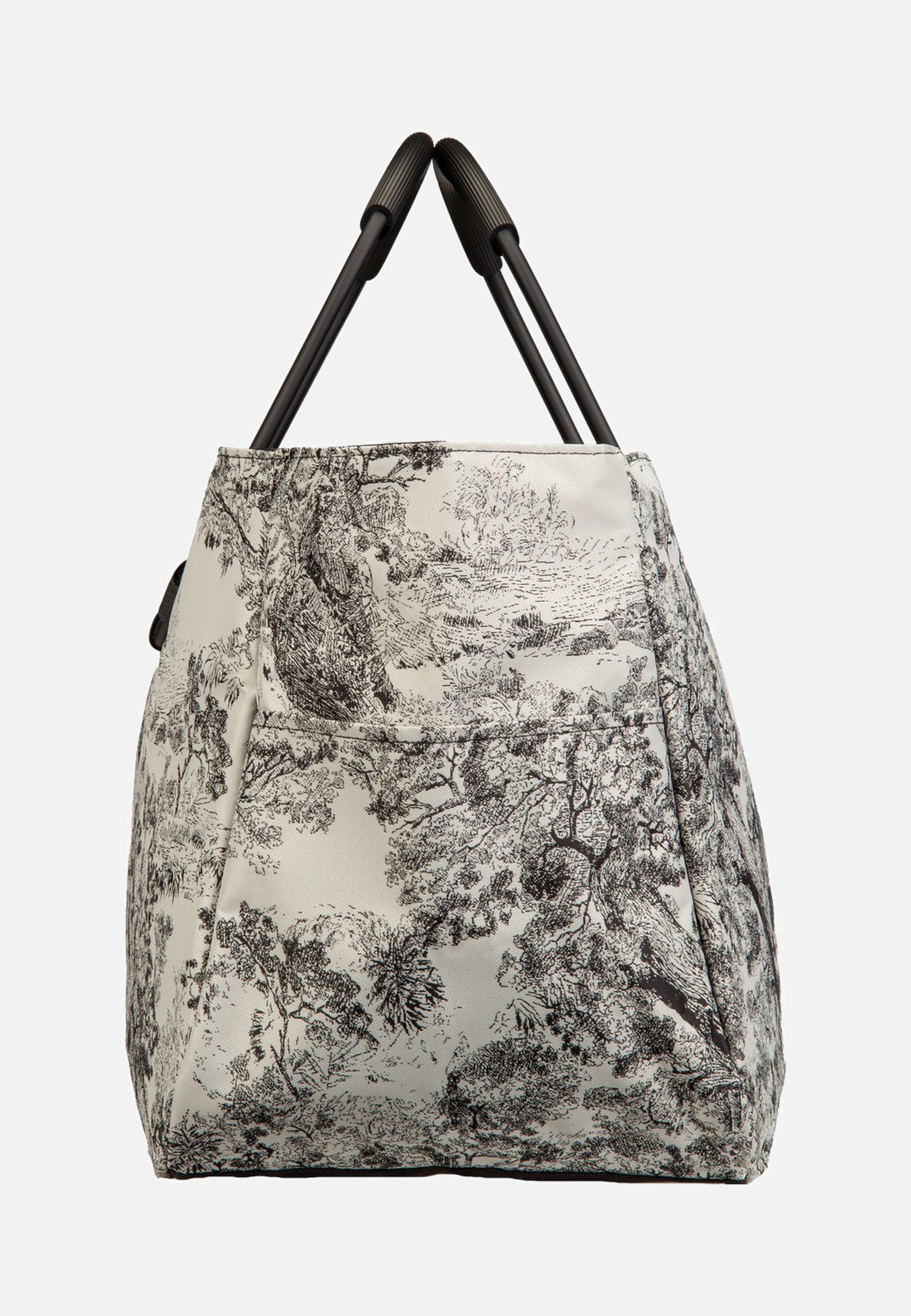 loopshopper L special edition Jacquard Grey - Einkaufskorb