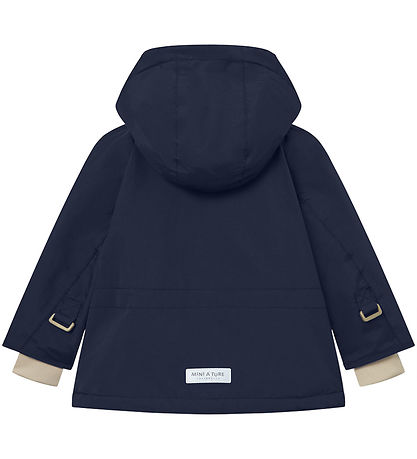 Mini A Ture Vinterjakke - Matwally Fleece - Outer Space