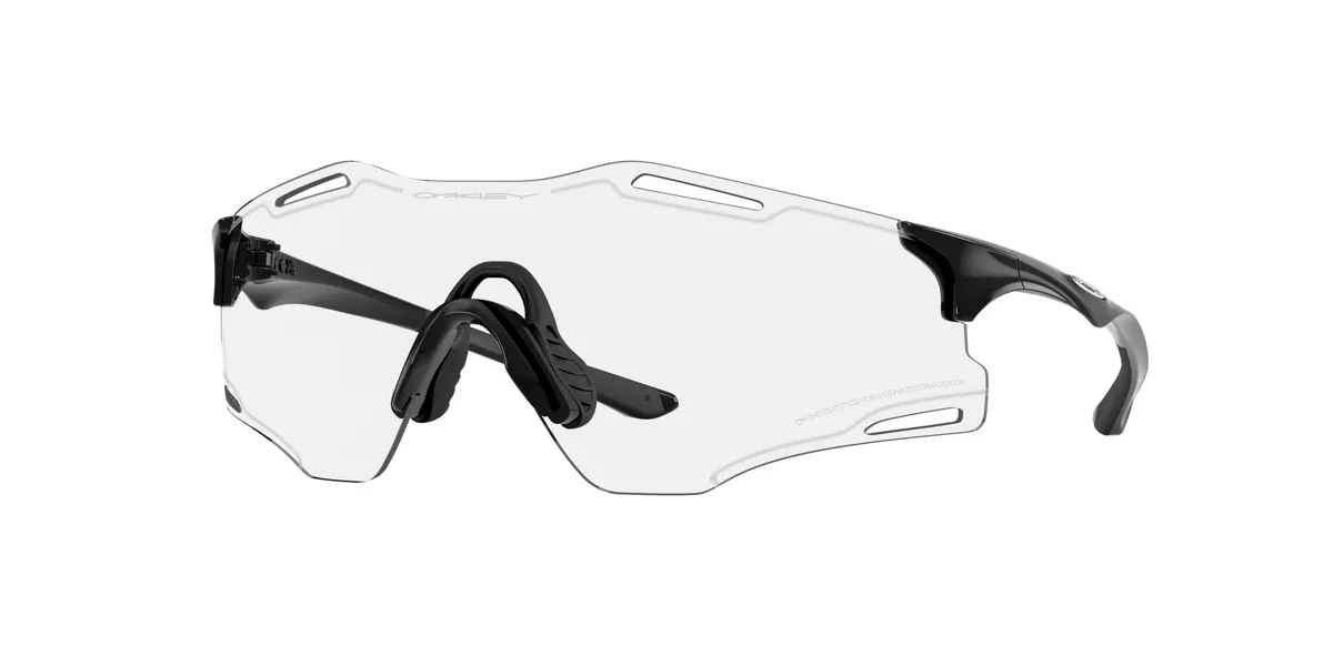Oakley Cybr Zero Trans Grey Smoke / Clear Photochromic 50% Black I