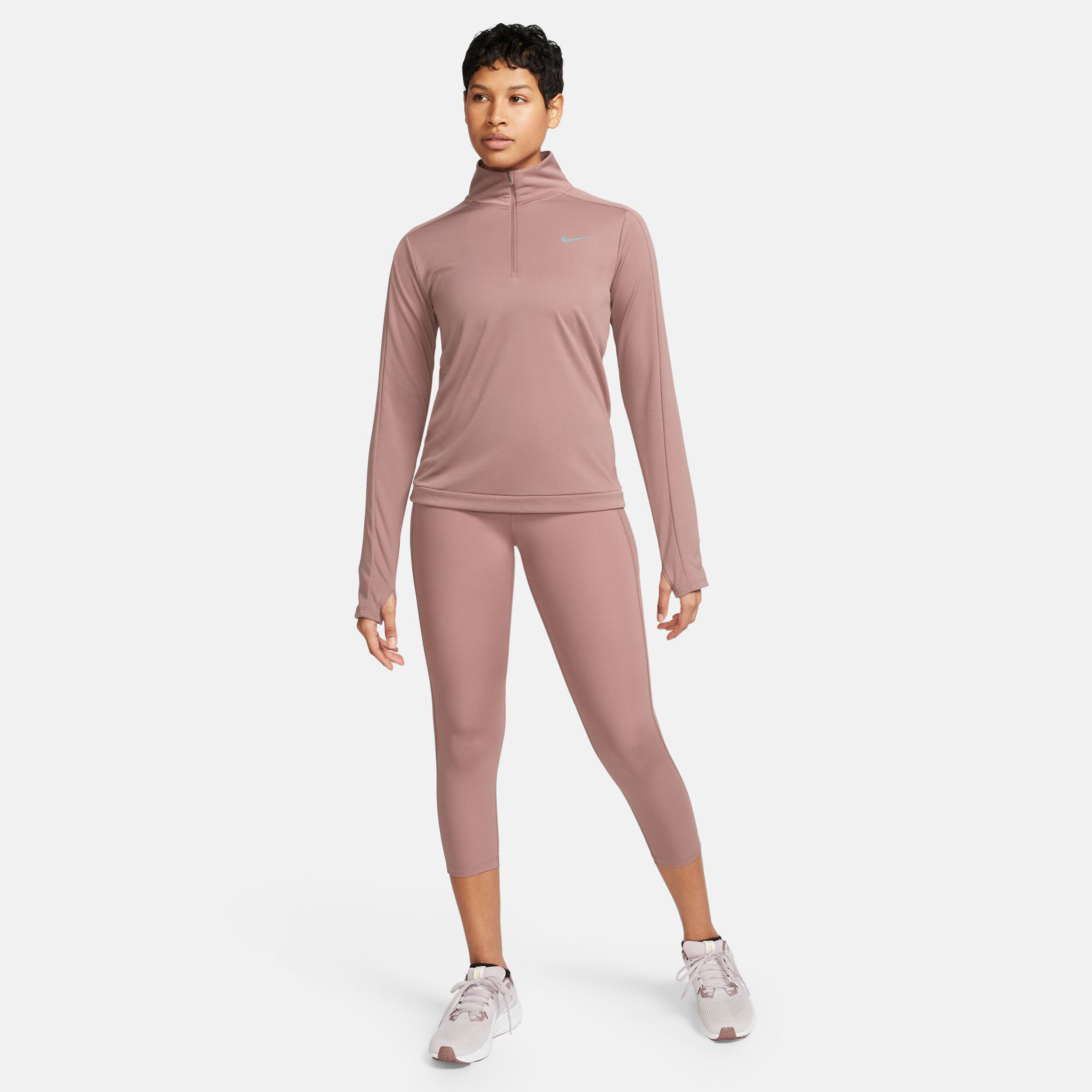Nike Epic Fast Cropped Collant De Course Femmes - Lilas