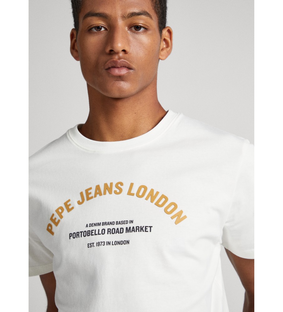 Camiseta branca Pepe Jeans Waddon
