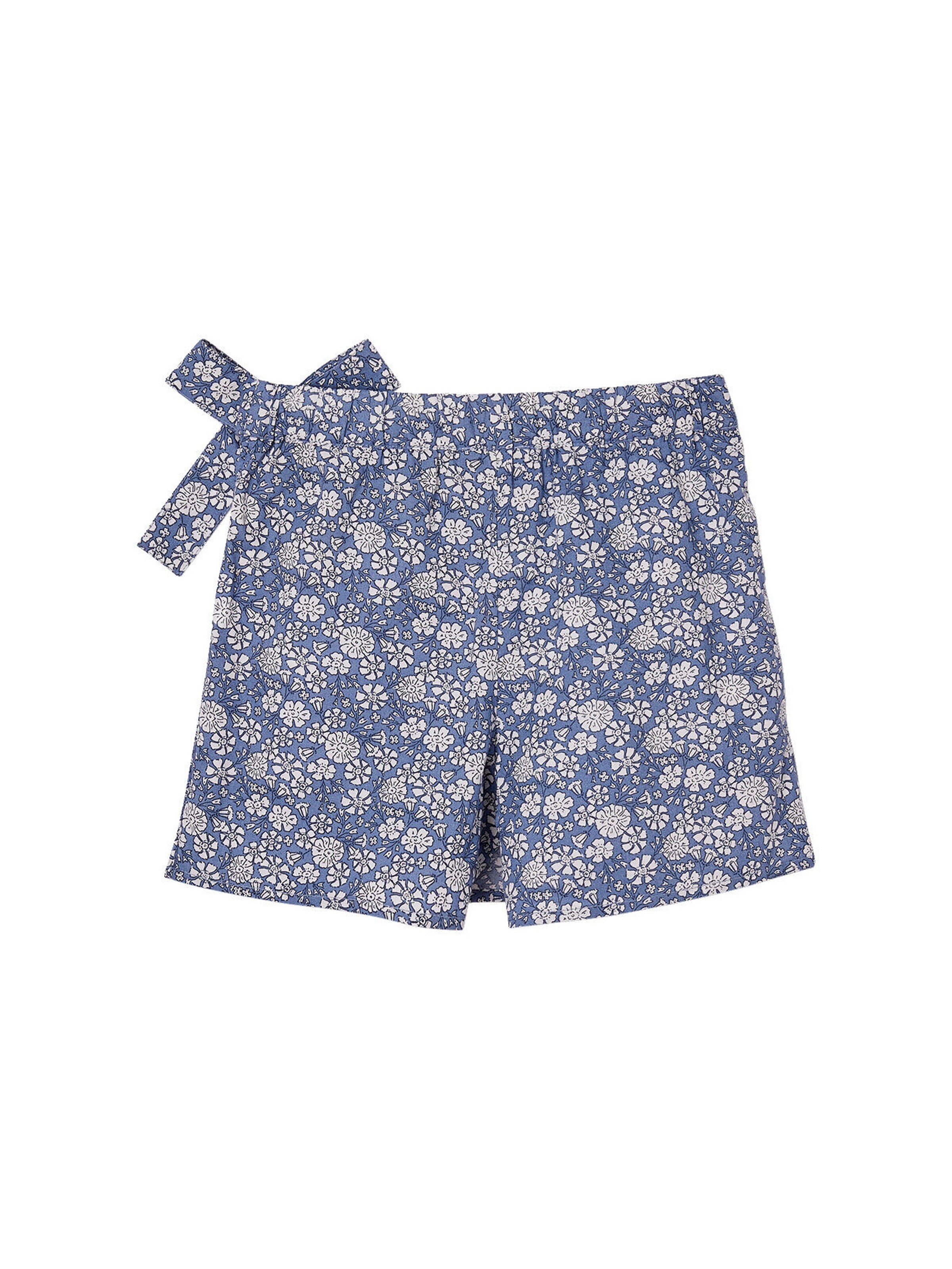 Vertbaudet Mädchen Skort blau chambray