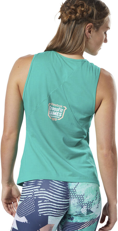Reebok ACTIVCHILL   Cotton Tank Games Grøn