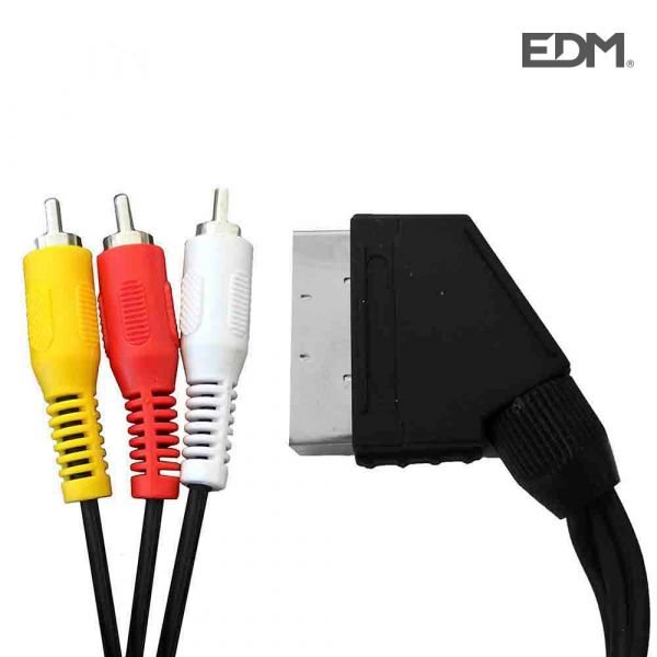 Edm Scart Macho A 3rca Saída 1,5m - 840003744
