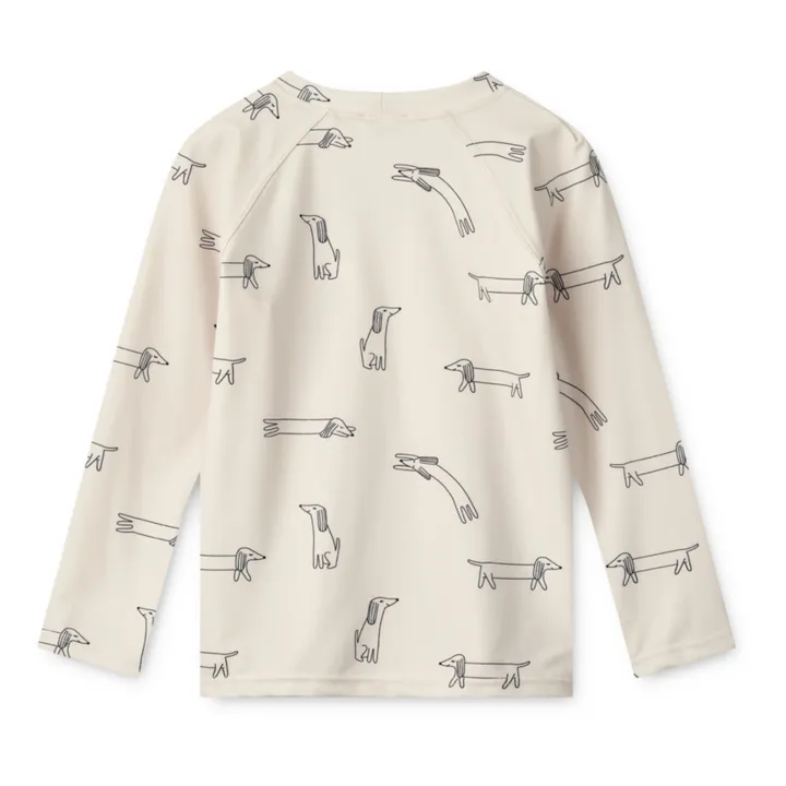 Liewood T-shirt Anti-UV Noah Animaux | Gris