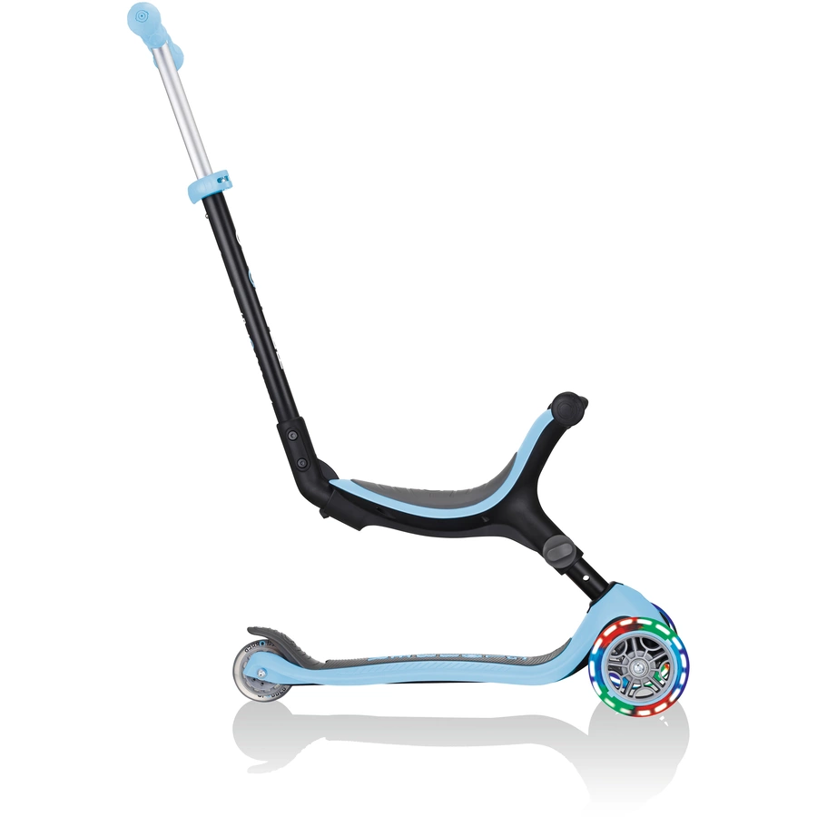 GLOBBER GO-UP 4-in-1 FOLDABLE LIGHTS mit Leuchtrollen, pastellblau