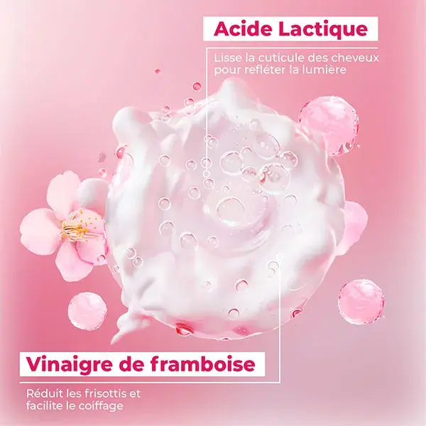 Energie Fruit Gloss cherry - Masque 2 en 1 - Sans silicone - Brillance intense - 200ml