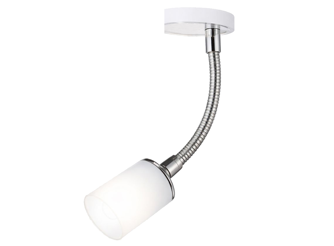 Travelleds flexibele opbouwspot - chrome