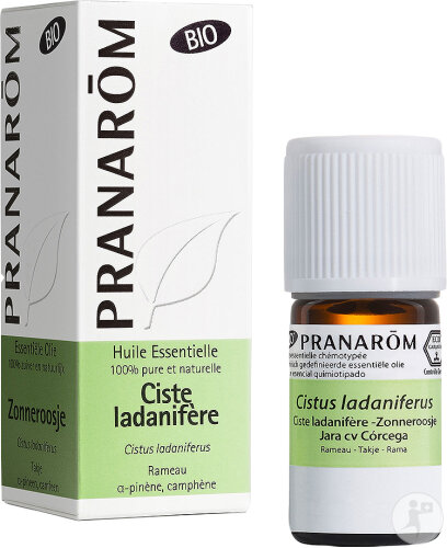 Pranarôm Ciste Ladanifère Huile Essentielle Bio 5ml
