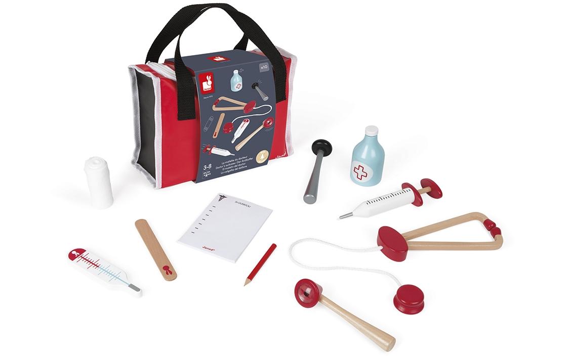 Arzt Doktortasche 10-teiligFür Kinder, die sich gerne um andere kümmern