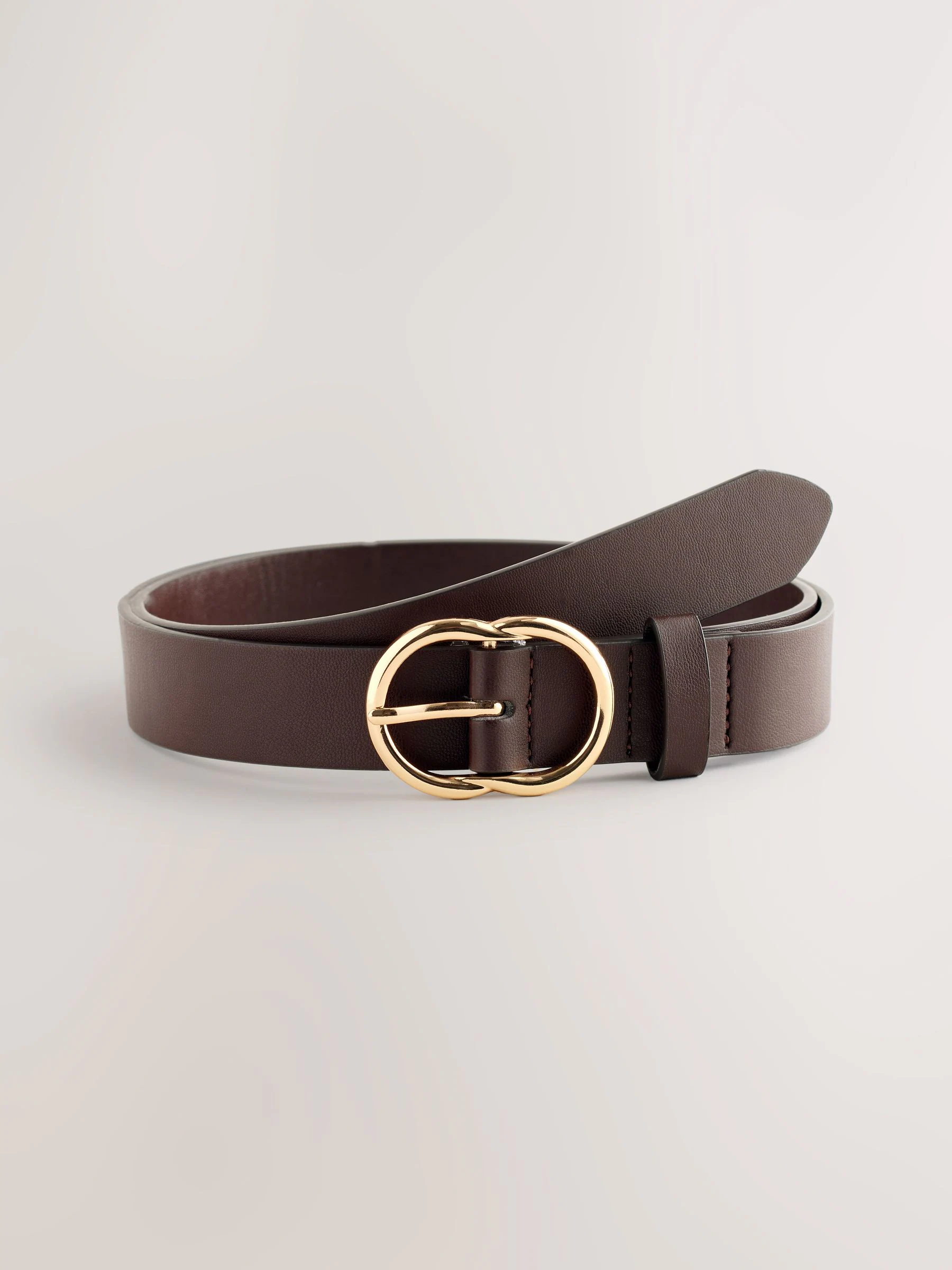 Chocoladebruin - Normale PU-riem