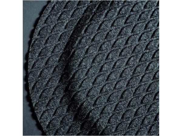 Matting Yoga Fashion - Gulvmatte - 58 x 83 cm - svart