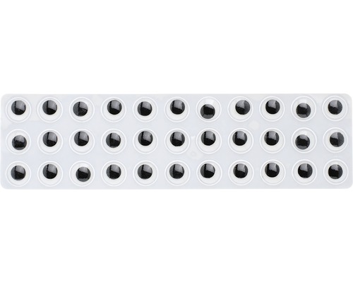 Wiebelogen, rond, 15 mm, 23 stuks, zelfklevend