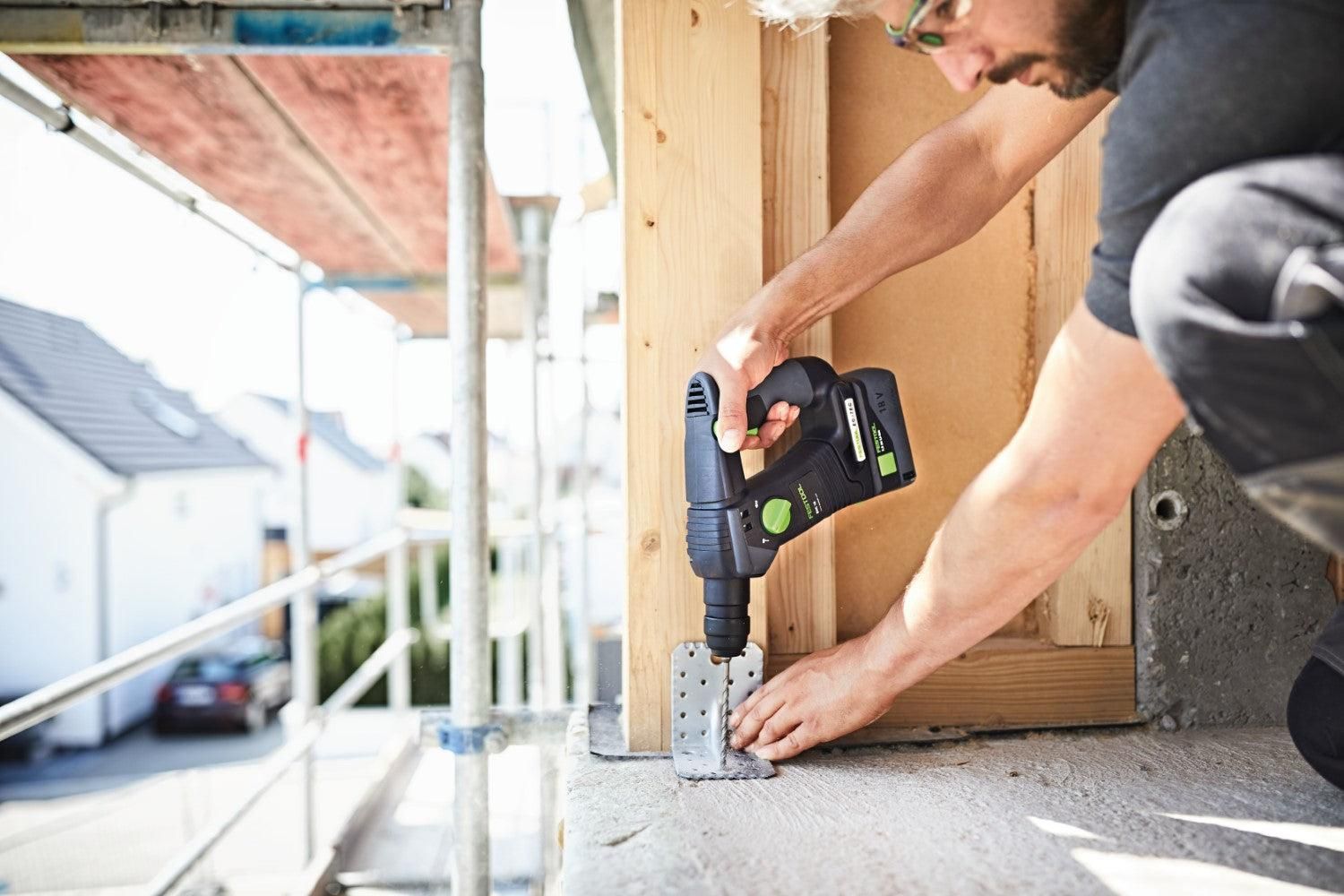 Festool BHC 18-Basic Accu Boorhamer SDS-Plus 1,8J 18V Basic Body in Systainer - 577600