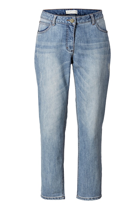 Jeans, Slim Fit, Destroy-Effekte, 5-Pocket