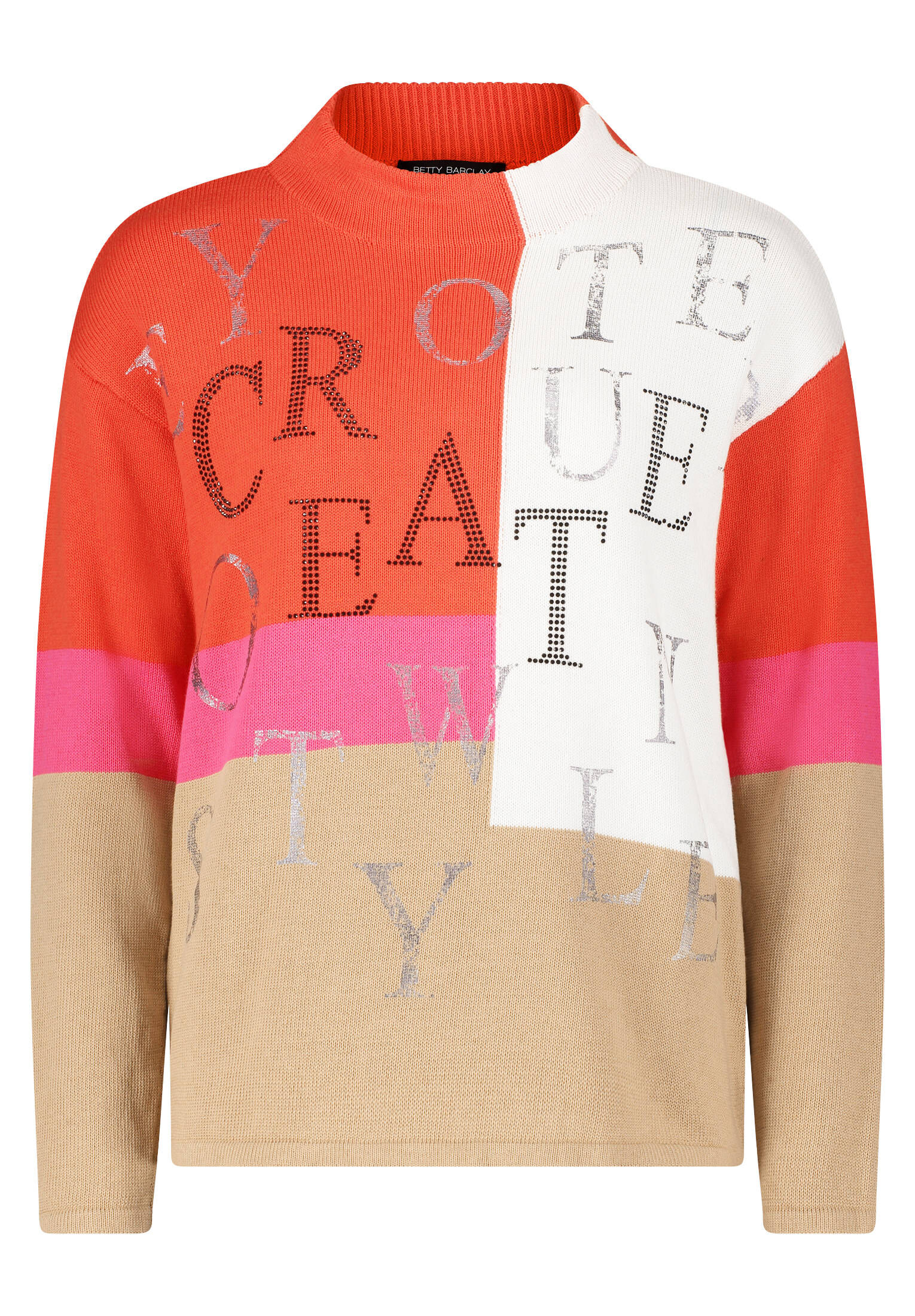 Betty Barclay| Damen Strickpullover mit Color Blocking