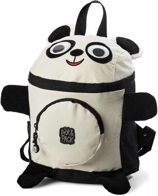 Pick & Pack Ryggsekk Panda, Black
