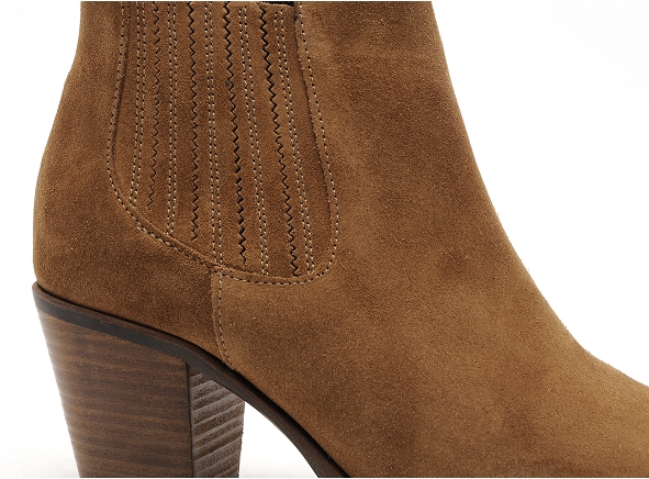 Muratti boots bottine talons femme reseda vel marron