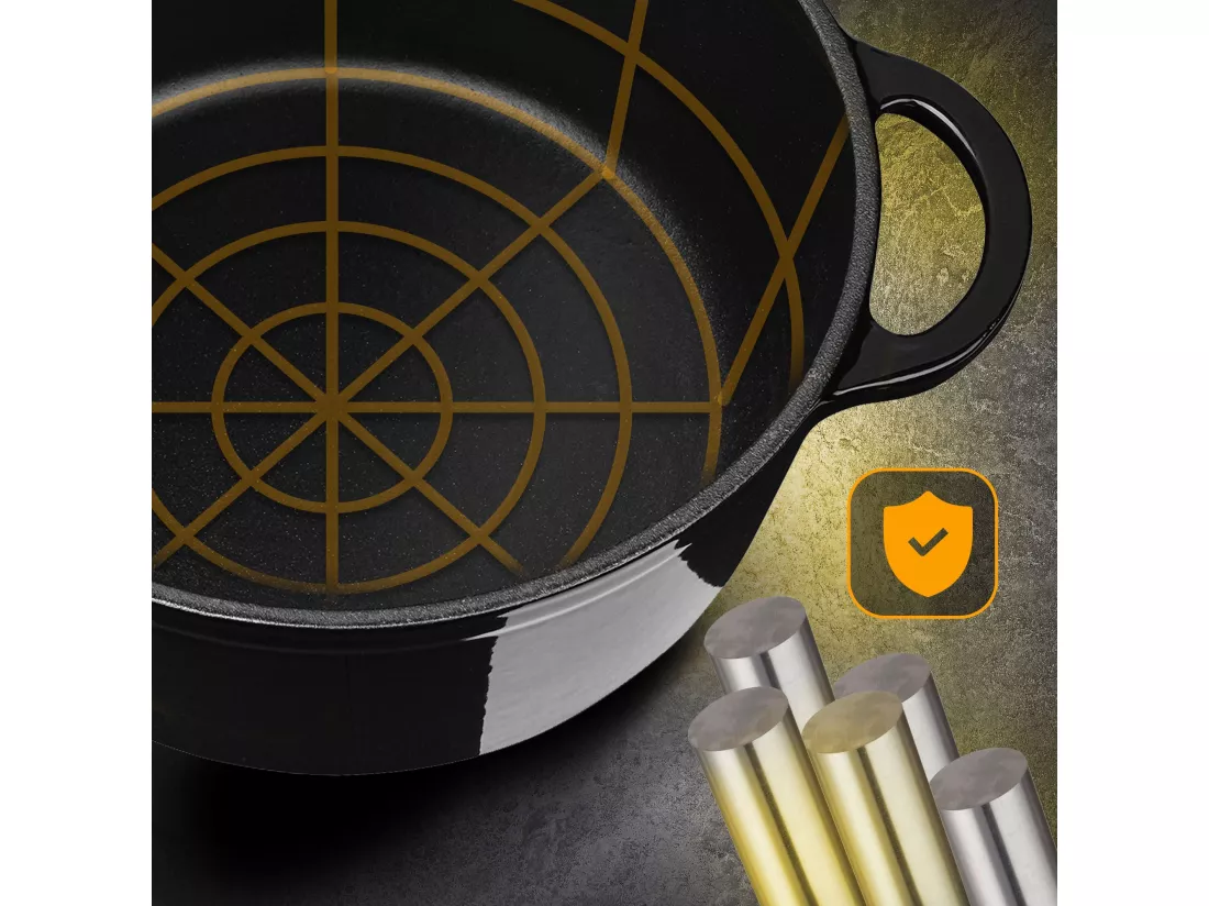 Dutch Oven - Fonte - 4L - Noir