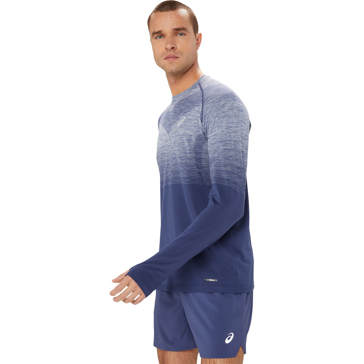 Asics Seamless Langærmet Løbe T-shirt Herre
